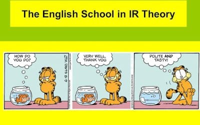 The English School in IR Theory
